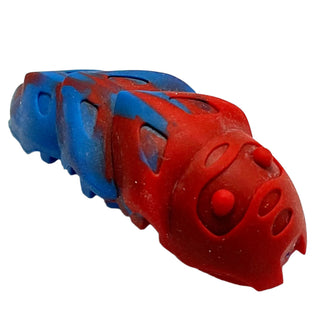 Bionicle Rahkshi Kraata Stage 5 with Marbled Pattern, Part# kraata5 Part LEGO® Red Head (Blue Tail)