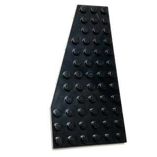 Wedge, Plate 12 x 6 Left, Part# 30355 Part LEGO® Black
