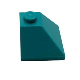 Slope 45 2x2 Double Convex Corner Part# 3045 Part LEGO® Dark Turquoise
