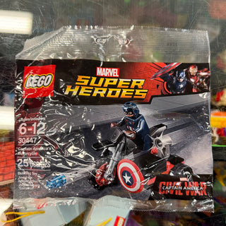 Captain America's Motorcycle, 30447 Building Kit LEGO®