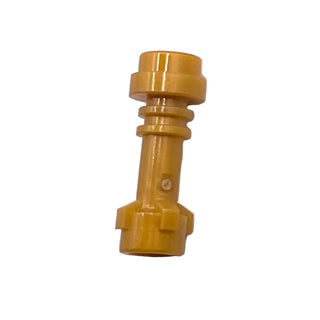 Minifigure, Weapon Lightsaber Hilt Straight, Part# 64567 Part LEGO® Pearl Gold