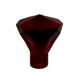 Rock 1x1 Jewel 24 Facet - Part # 30153 Part LEGO® Trans-Red