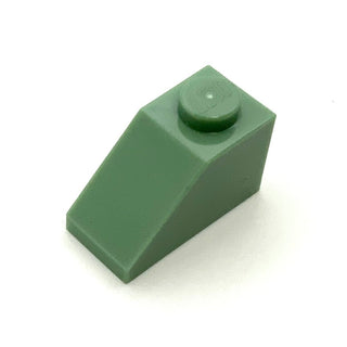 Slope 45 2x1, Part# 3040 Part LEGO® Sand Green  