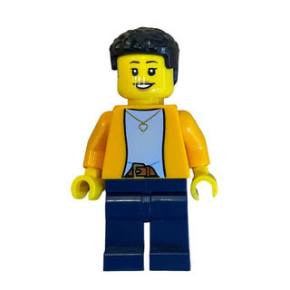 Retro Food Truck Customer, twn494 - LEGO® Town Minifigure
