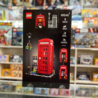 Red London Telephone Box, 21347 Building Kit LEGO®