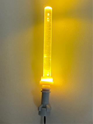 Light-Up Lightsaber, DIY System, LS-DC Custom Parts United Brick Co® Yellow