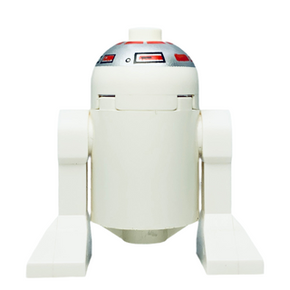 R5-D4, Short Red Stripes on Dome, sw0029 Minifigure LEGO®