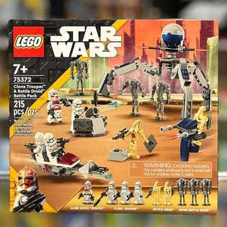 Clone Trooper & Battle Droid Battle Pack, 75372 - LEGO® Star Wars Set Building Kit LEGO®