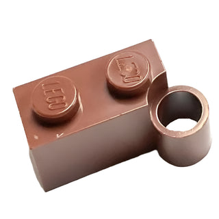 Hinge Brick 1 x 4 Swivel Base, Part# 3831 Part LEGO® Reddish Brown