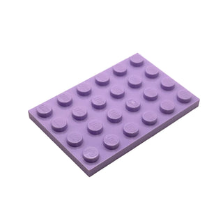 Plate 4x6, Part# 3032 Part LEGO® Lavender 1 Part