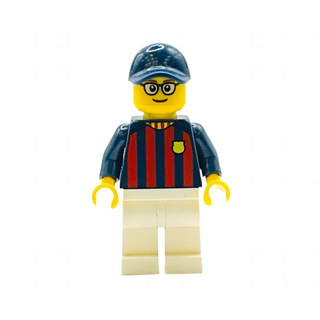 Soccer Fan - FC Barcelona, soc148 Minifigure LEGO®