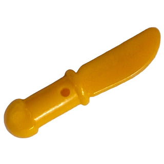 Friends Accessories Cutlery Knife Part #93082h Part LEGO® Bright Light Orange
