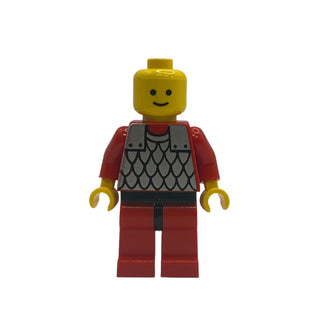 Castle- Red Legs with Black Hips, Black Chin-Guard, Cas161 Minifigure LEGO®
