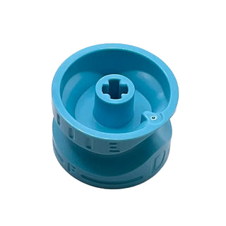 Technic Changeover Cylinder, Part# 4158 Part LEGO® Medium Azure