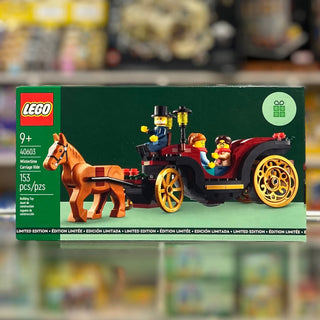 Wintertime Carriage Ride, 40603 - LEGO® Holiday Set Building Kit LEGO® New Sealed