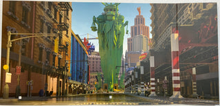 Paper Carboard Backdrop with Two Sides from Batman Movie Maker Set, Part# 853650ppr01