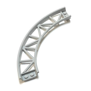 Roller Coaster Curve, 90 Degrees, Part# 25061 Part LEGO® Light Bluish Gray  