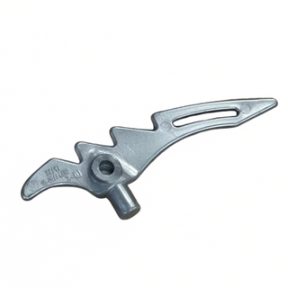 Crescent Blade, Part #98141 Part LEGO® Flat Silver