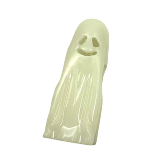 Minifigure, Headgear Head Cover, Ghost Shroud with Smile, Part# 2588 Part LEGO® Glow In Dark Opaque Very Good
