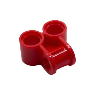 Technic, Axle and Pin Connector Perpendicular Double, Part# 32291 Part LEGO® Red