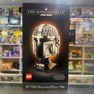 The Mandalorian Helmet, 75328 - LEGO® Star Wars Set Building Kit LEGO®