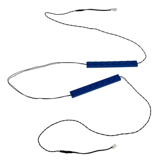 Double 1x8 LED Light Up Plates, DIY System, Reconnectable, LB1x8C2-LA Custom Parts United Brick Co®