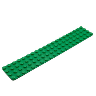Baseplate 4x20, Part# bb0726 Part LEGO® Green Very Good