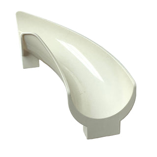 Duplo Slide Curved 90 Degrees, Sloped Slides, Part# 79790 Part LEGO® White Very Good