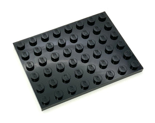 Plate 6x8, Part# 3036 Part LEGO® Black  