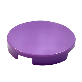 Tile, Round 2 x 2 with Bottom Stud Holder, Part# 14769 Part LEGO® Lavender