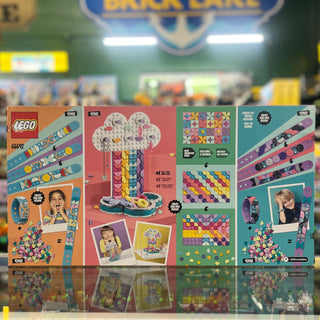 Dots Bundle Pack (Sets 41900, 41902, 41905, and 41908 with Extra Sorting Tray) - Ultimate Designer Kit, 66642 - Lego® Dots Set Building Kit LEGO®