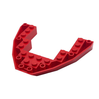 Boat, Bow Brick 8 x 10 x 1, Part# 2622 Part LEGO® Red Very Good