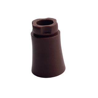 Plant, Palm Tree Trunk - Short Connector, no Axle Hole, Part# 2536b Part LEGO® Brown