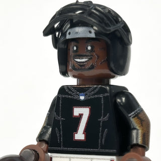 #7 RB Robinson Atlanta Football Player Minifig made using LEGO parts Custom Minifigure B3 Customs