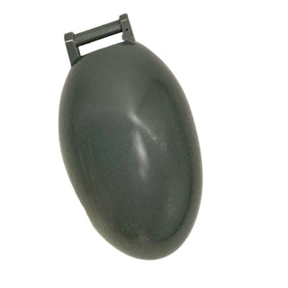 Windscreen 6 x 4 x 2 Bubble Canopy with Bar Handle, Part# 87752 Part LEGO® Dark Bluish Gray