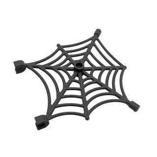 Spider Web Flat with Hollow Stud and Clips, Animal Accessory, Part# 30240