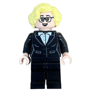 Soccer Coach, Black Suit, soc168 - LEGO® Sports Minifigure