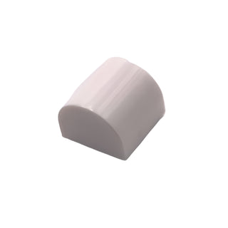 Slope, Curved 1 x 1 x 2/3 Double, Part# 49307 Part LEGO® White