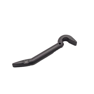 Minifigure Utensil, Crowbar, Part# 92585 Part LEGO® Pearl Dark Gray