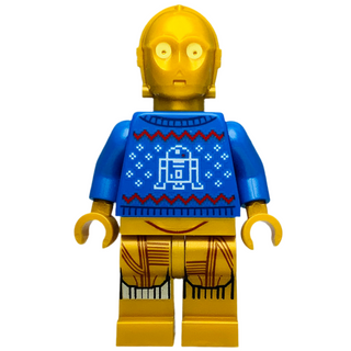 C-3PO Holiday Sweater, sw1238 Minifigure LEGO®