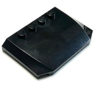 Wedge 4 x 6 x 2/3 Triple Curved, Part# 52031 Part LEGO® Black