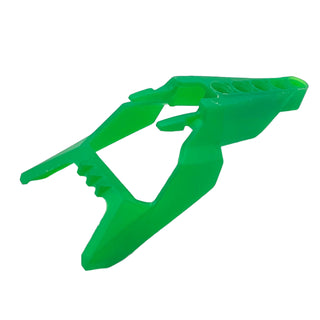 Bionicle Head Connector Block Eye/Brain Stalk (Vahki), Part# x1190 Part LEGO® Trans-Green Very Good