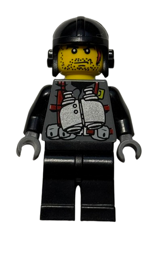 Digger - Binoculars Torso, din009 - LEGO® Dino Attack/Dino 2010 Minifigure