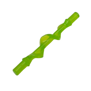 Power Burst, Bolt Spiral with Bar Ends, Part# 35032d Part LEGO® Trans-Bright Green