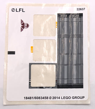 Sticker Sheet for Set The Phantom, 75048, International Version - (18481/6083458), Part# 75048stk01a Part LEGO® Missing 3 Stickers