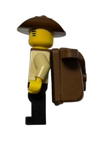 Johnny Thunder (Desert) with Backpack, adv041 - LEGO® Adventurers Minifigure