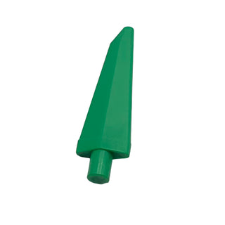 Minifigure, Weapon Sword, Spike Flexible 3.5L with Bar End, Part# 64727 Part LEGO® Green
