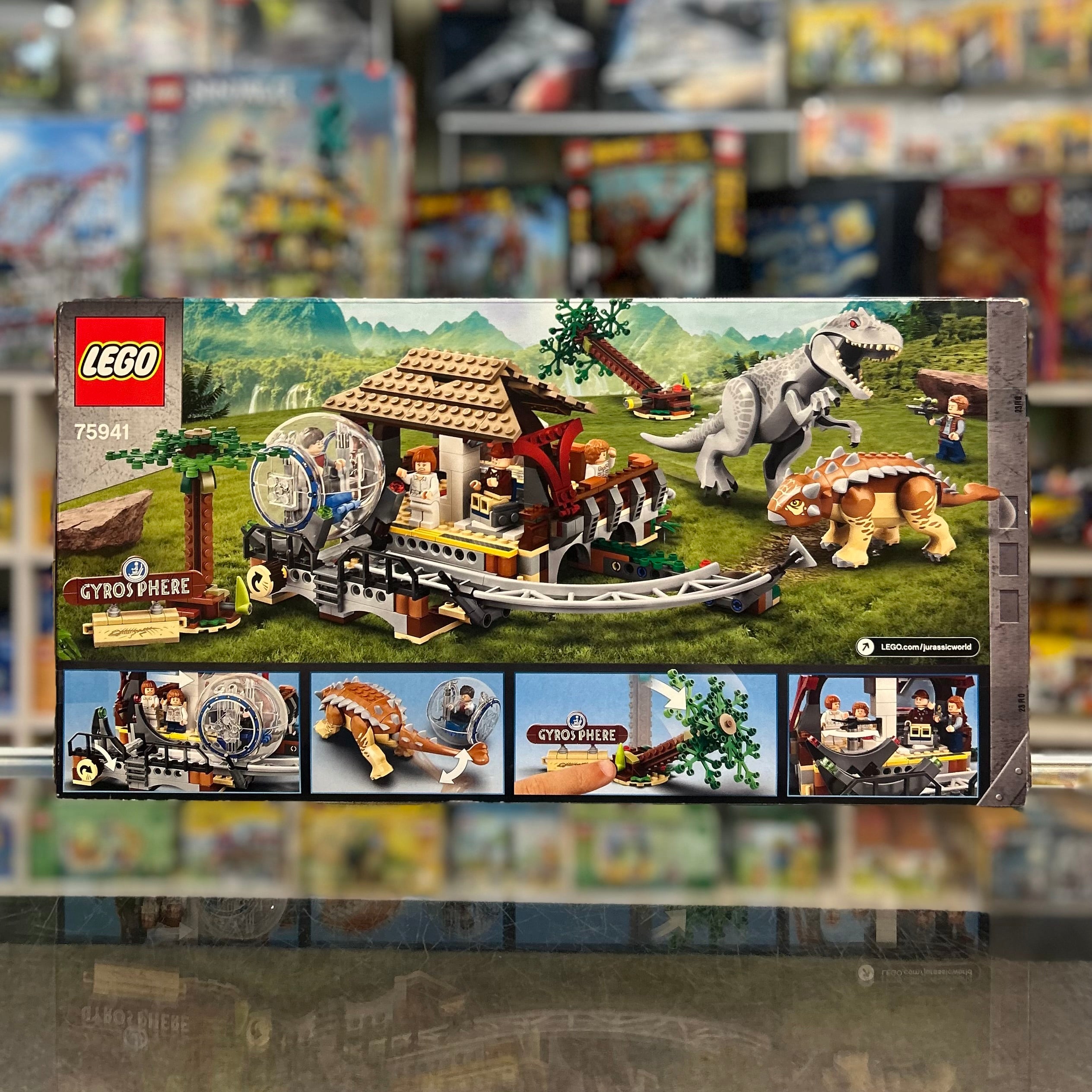 Indominus rex Ankylosaurus, 75941 – United Brick Co®