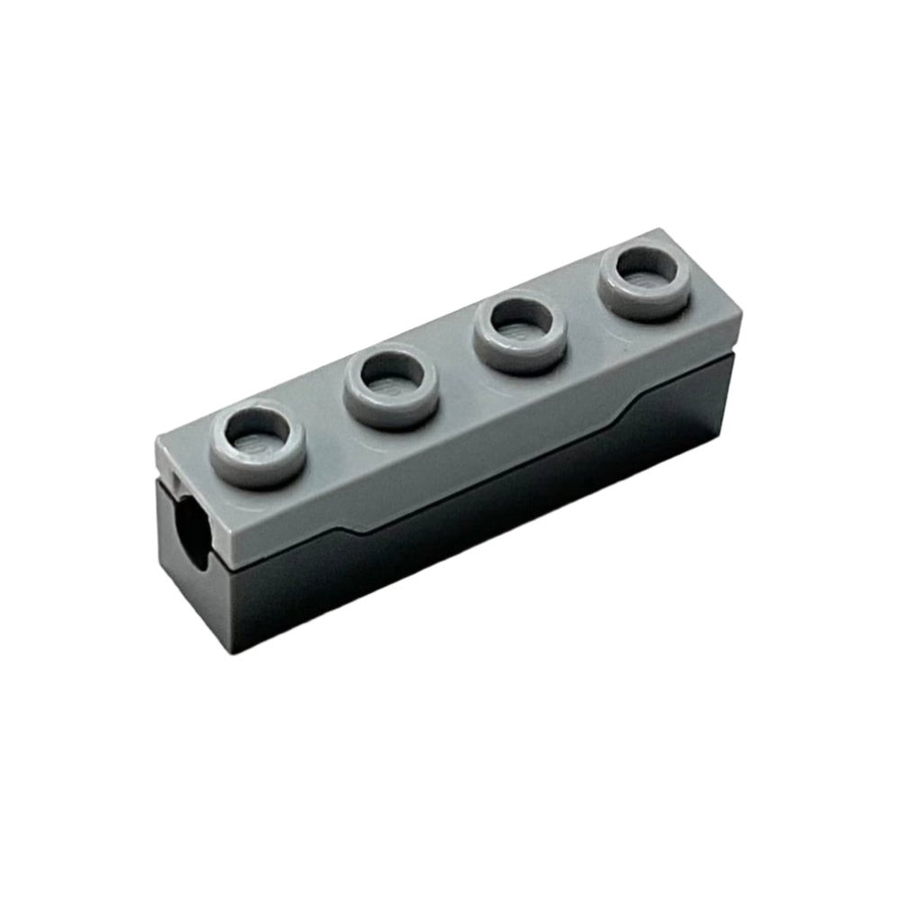 Projectile Launcher, 1x4 Spring Shooter with Light Bluish Gray Top, Pa ...