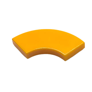 Tile Round Corner 2x2 Macaroni, Part# 27925 Part LEGO® Bright Light Orange